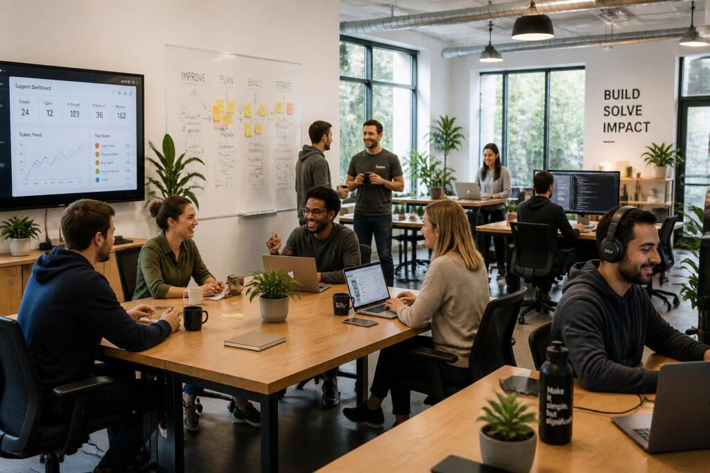découvrez comment nous avons réduit de 30% le nombre de tickets support sans recruter en optimisant notre produit grâce à des changements clés et efficaces.
